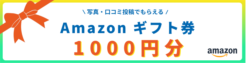 口コミキャンペーン amazonギフト券