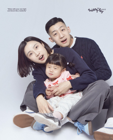 韓国式家族写真フォトスタジオ バタフライハウスなんばの画像