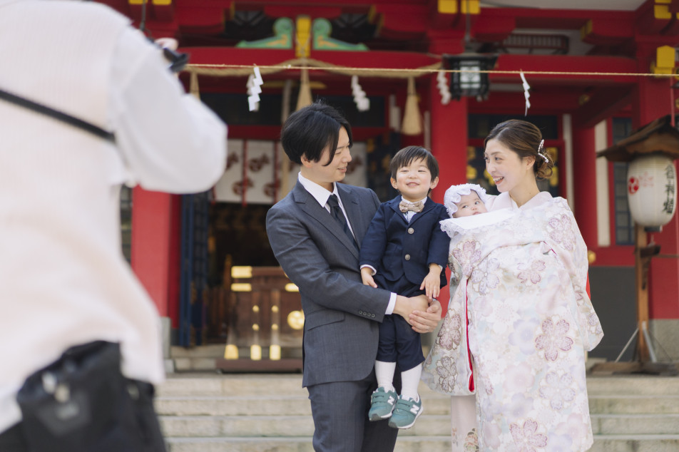 御霊神社お宮参りロケーション撮影プラン
