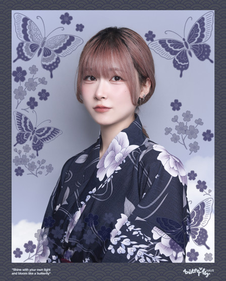 韓国式フォトスタジオ Butterflyhaus namba バタフライハウスなんばの1Cut 【夏の思い出に！浴衣プラン】の画像